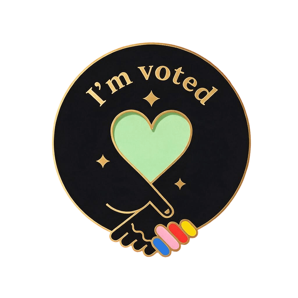 I'm voted community vote badge